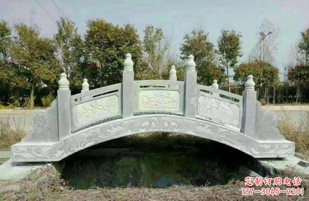 湖北 传承古朴,抒发艺术,精致石桥雕塑