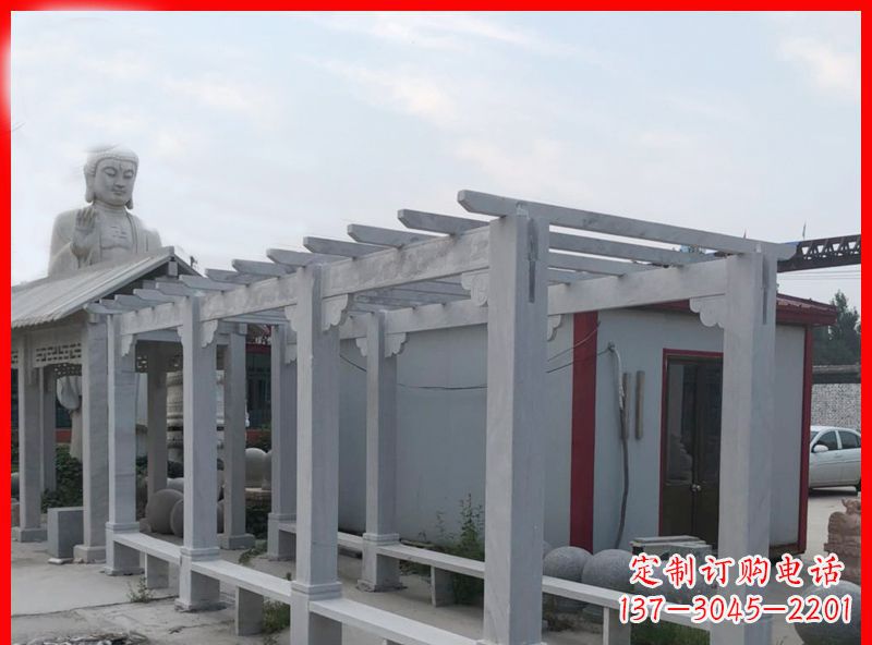 湖北 专业定制公园大理石石雕长廊