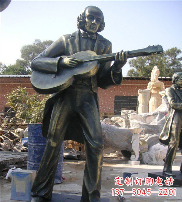 湖北高端精致吉他雕塑