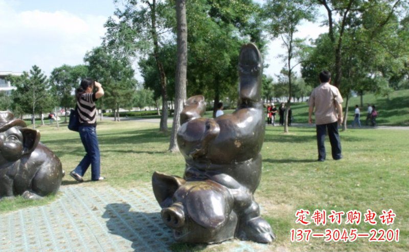 湖北产品名称中领雕塑铜质动物雕塑