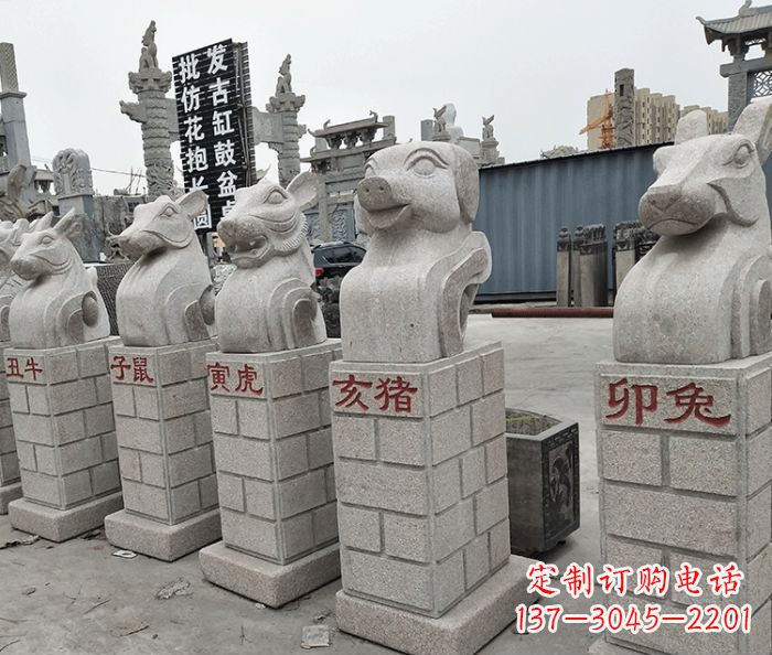 湖北动物石雕,精美而精致