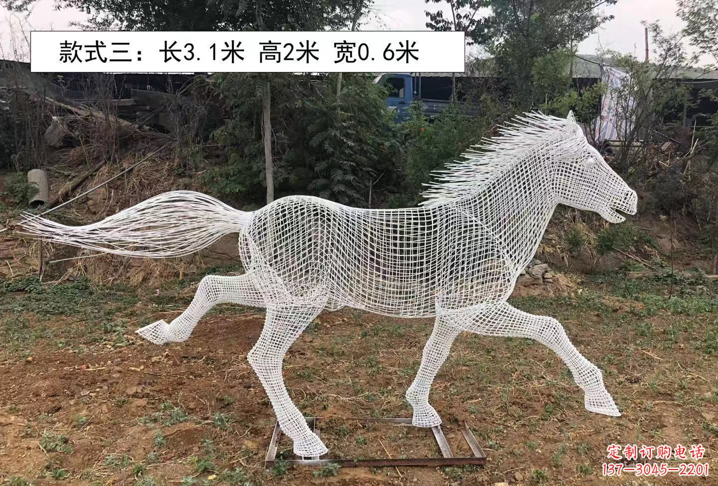 湖北精美动物镂空雕塑