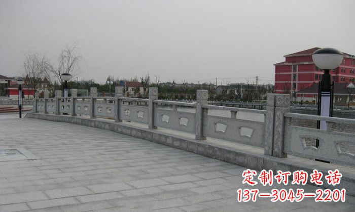 湖北公园仿古石栏板 (2)