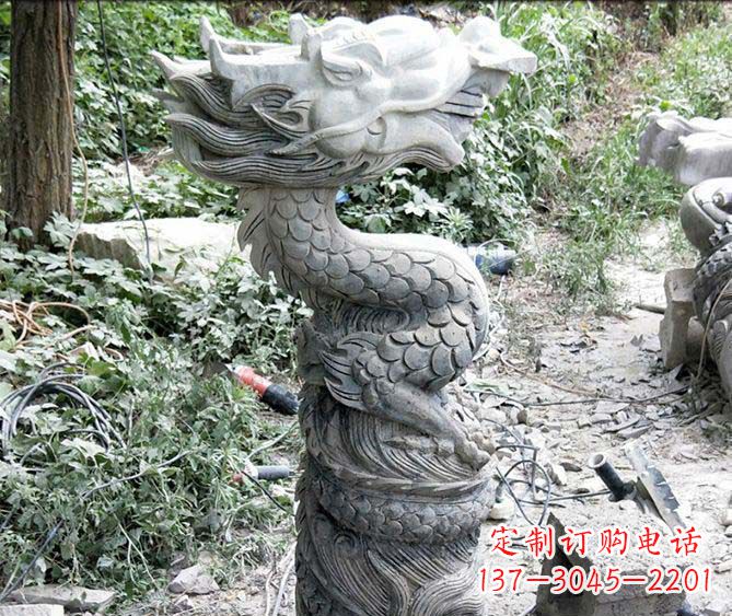 湖北精美古典生肖大理石雕塑