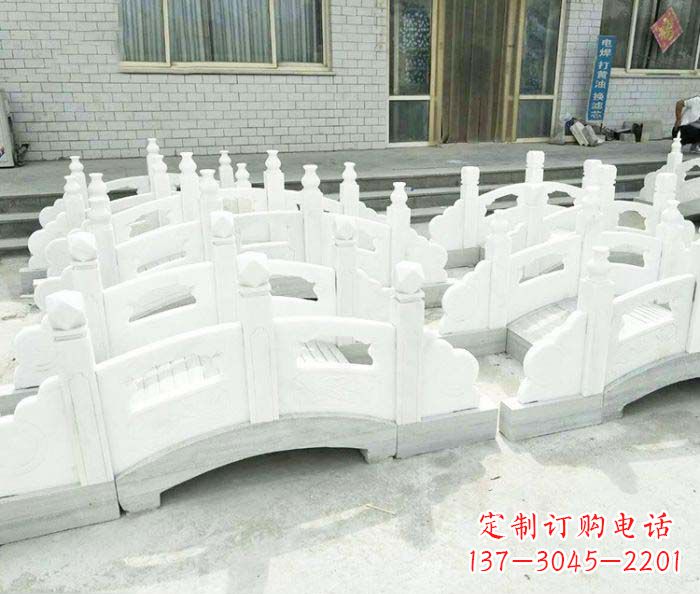湖北专业定制大理石拱桥雕塑