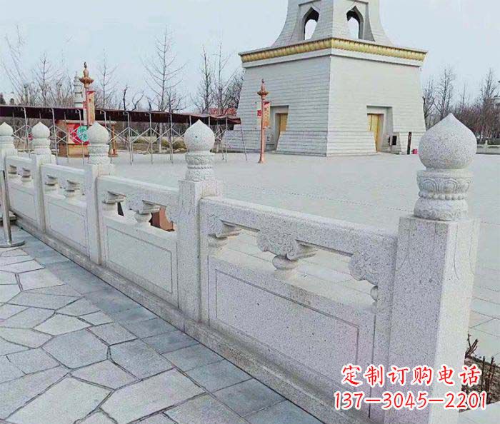 湖北精美大理石栏板石雕