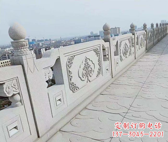 湖北精美大理石栏板雕塑