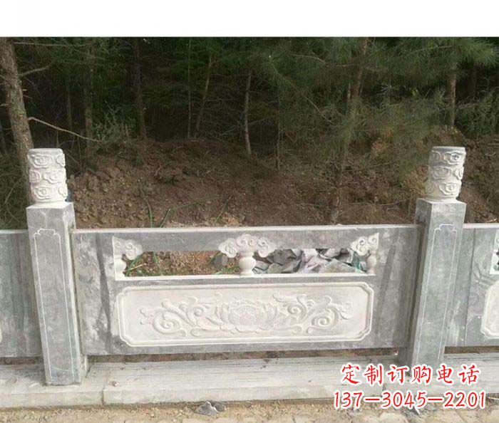 湖北大理石栏板石雕艺术品