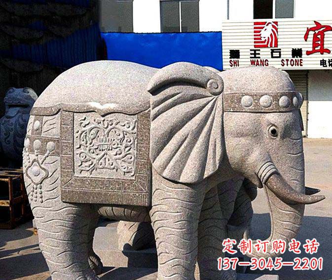 湖北高品质缅甸大象雕塑