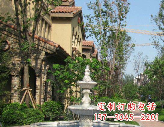 湖北大理石喷泉雕塑