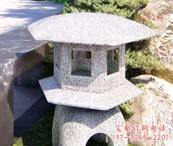 湖北石头雕塑灯——点亮公园之美