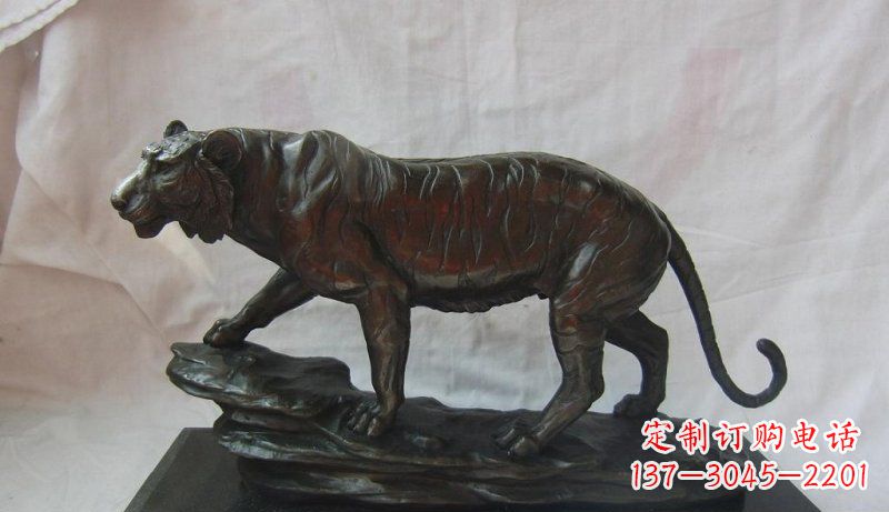 湖北高质量老虎铜雕