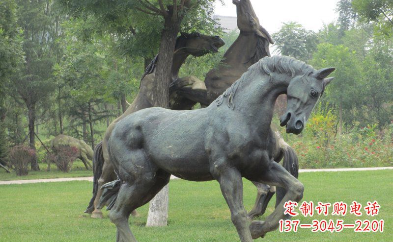 湖北动物景观铜雕艺术品