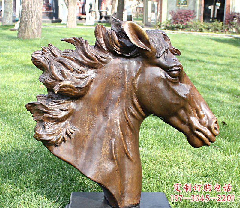 湖北马头铜雕工艺品