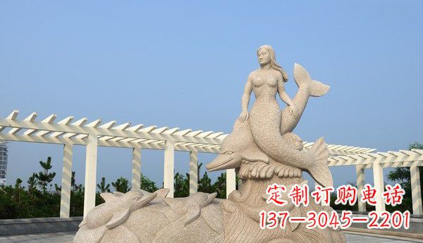 湖北中领雕塑 | 精致海豚雕塑
