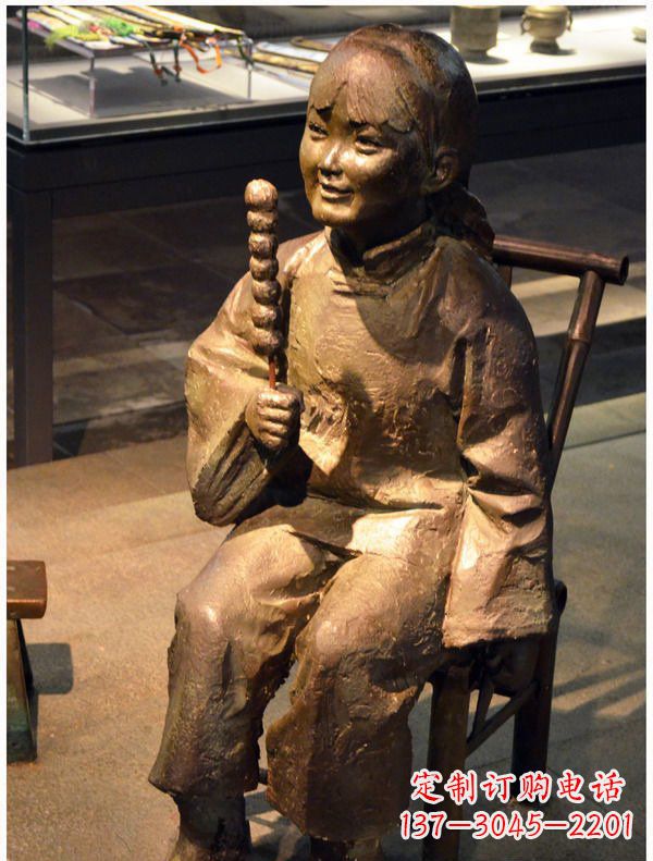 湖北精美铜葫芦雕塑