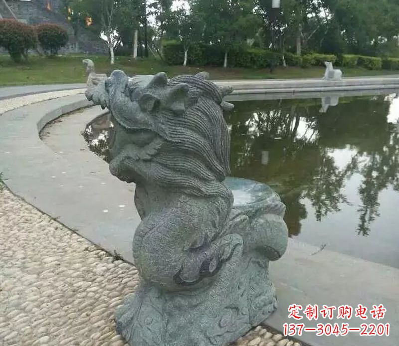 湖北中国十二生肖石雕