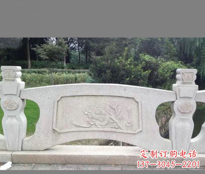 湖北大理石公园石栏板雕塑