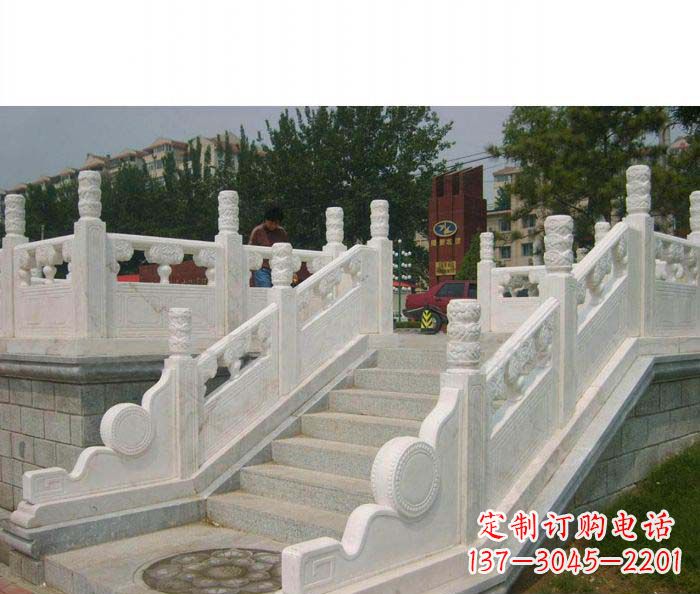 湖北精美大理石栏板雕塑