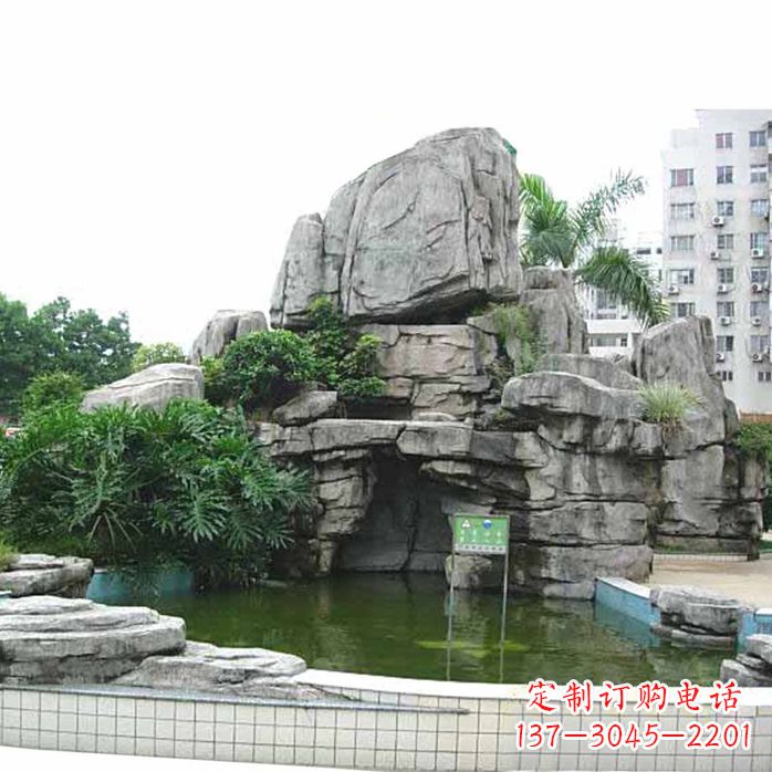 湖北精美假山雕塑