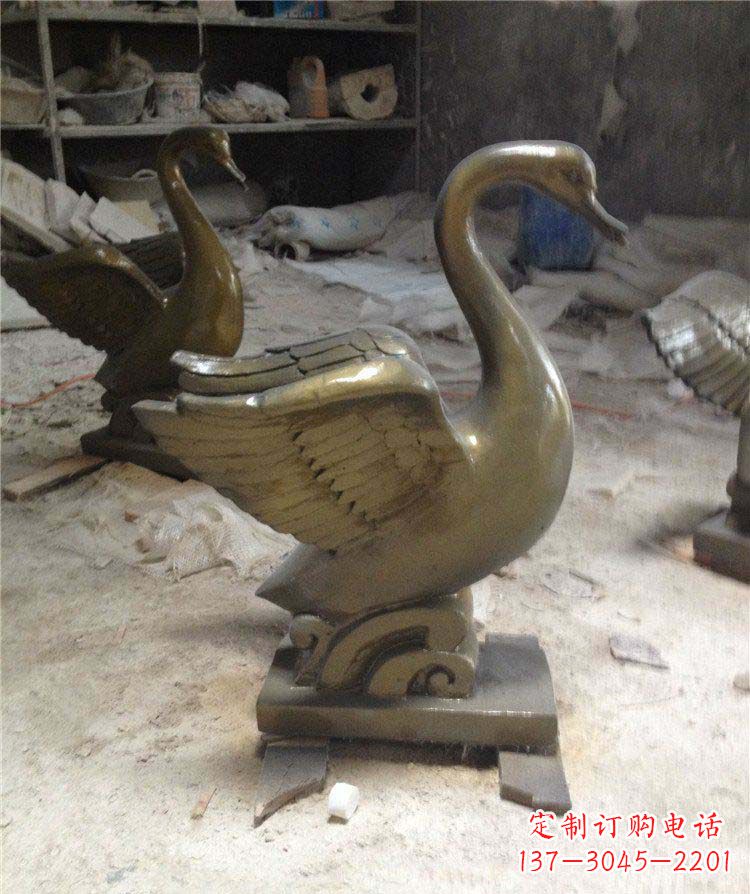 湖北中领雕塑 | 精美天鹅雕塑