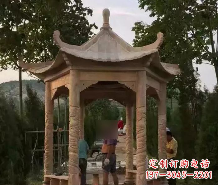 湖北中领雕塑凉亭雕塑