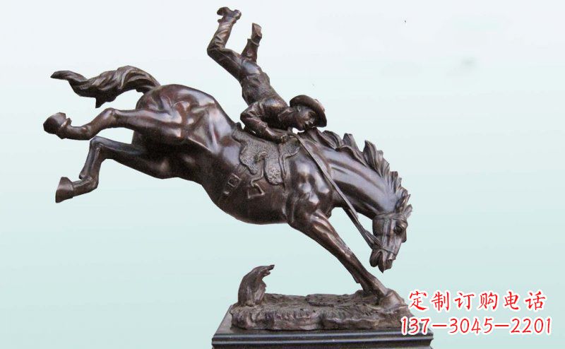 湖北精致古典·真实再现马铜雕