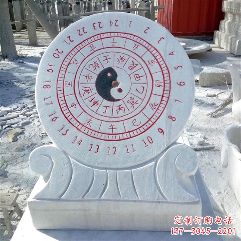 湖北中领雕塑日晷仪雕塑,精美而典雅
