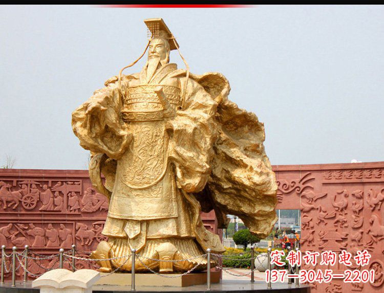 湖北汉武帝铜雕,精致绝伦,彰显大汉尊贵
