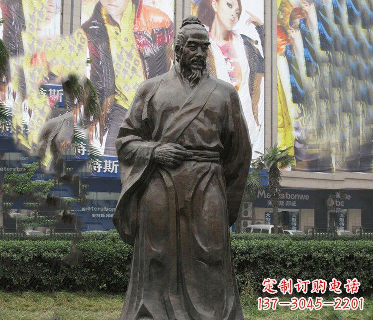 湖北传承历史,激发灵感——李时珍铜雕