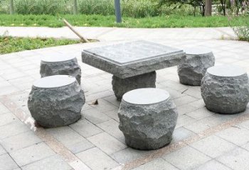 湖北新题目“古典风格石桌凳雕塑”