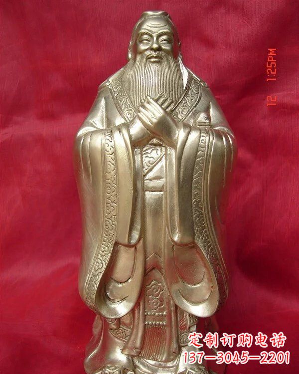 湖北孔子雕塑：品质传承文明精神