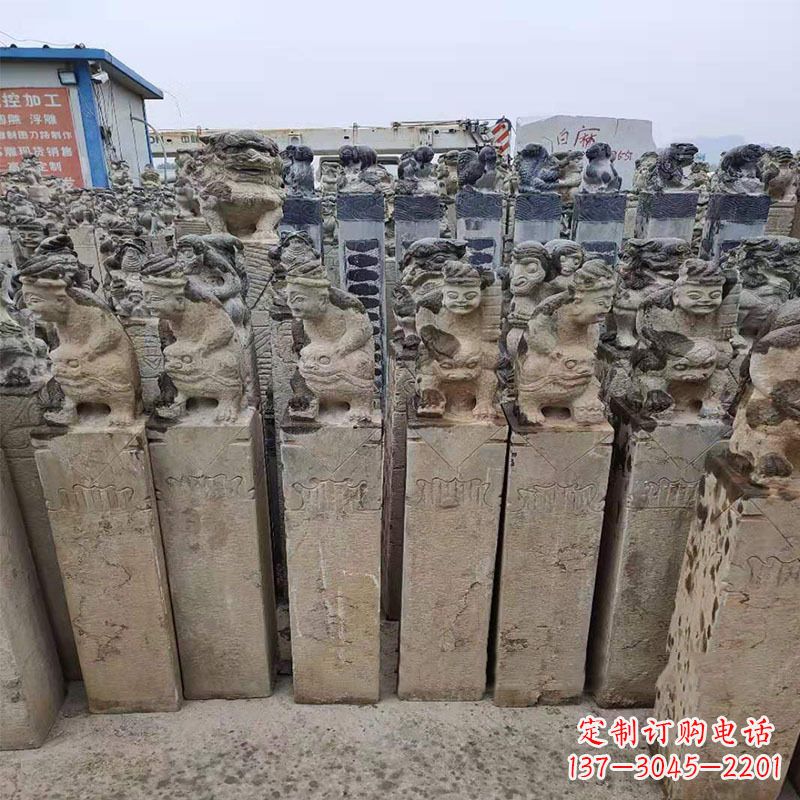 湖北古典马雕塑,精致雕刻传承文化