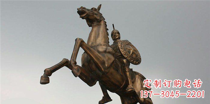 湖北古罗马骑马战士铜雕——令人惊叹的骑马雕塑