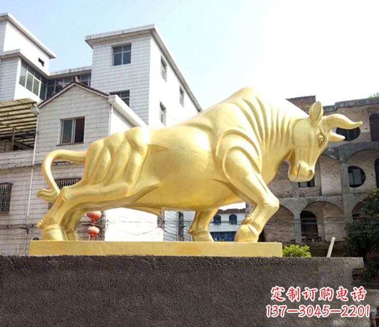 湖北中领雕塑:牛雕塑,您的精致装饰