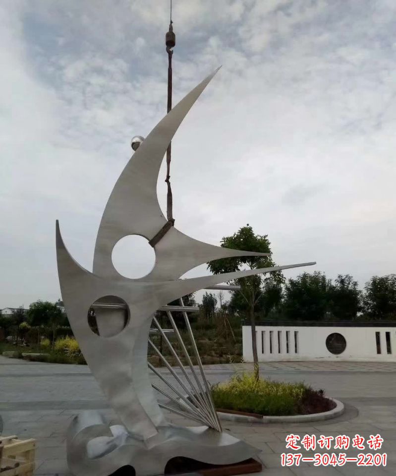 湖北不锈钢帆船雕塑,铸就无限美丽