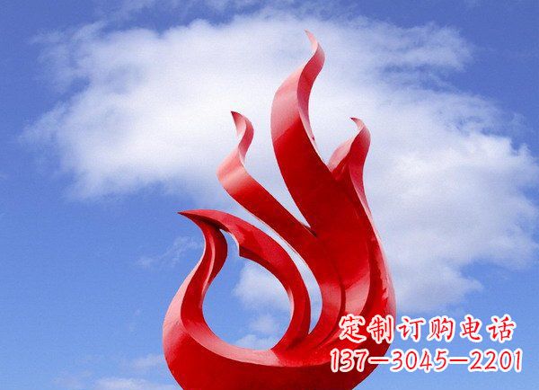 湖北华丽不锈钢凤凰雕塑