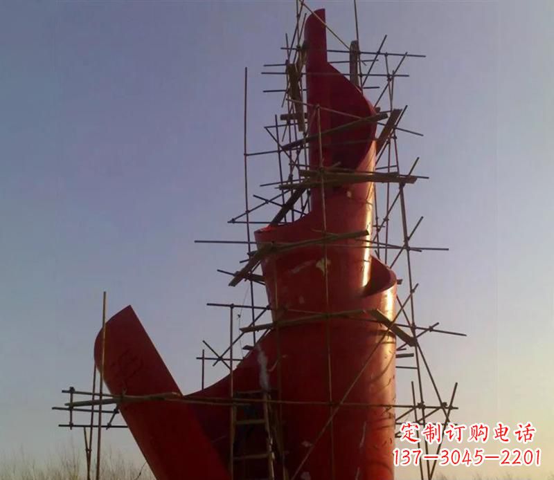 湖北不锈钢火炬景观雕塑