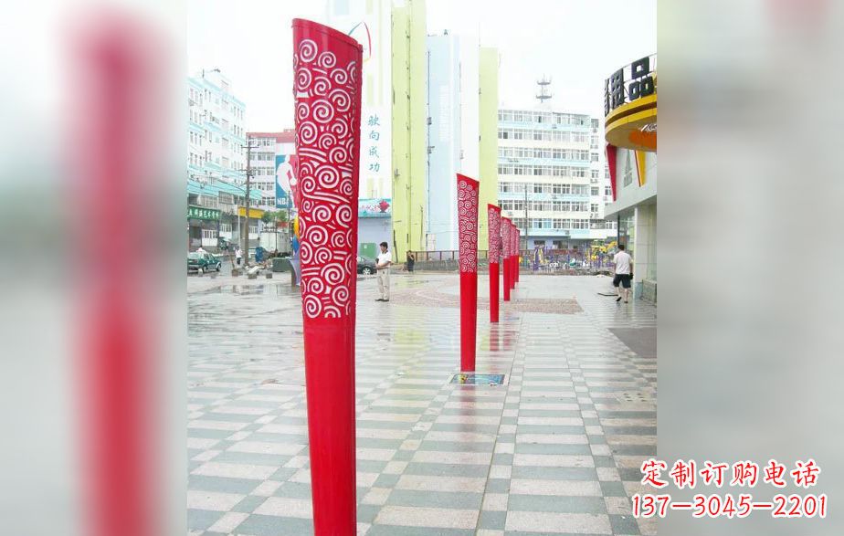 湖北精致的不锈钢火炬雕塑