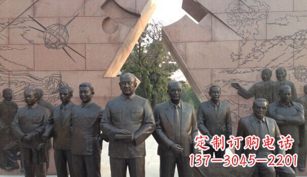 湖北专业定制铜雕名人雕塑