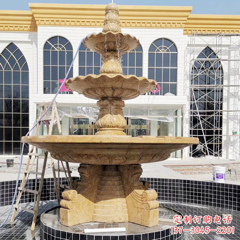 湖北广州大理石风水球雕塑，典雅自然，让你的家园充满祥和、宁静