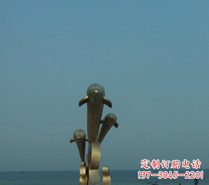 湖北浪漫海豚艺术雕塑是中领雕塑为您量身定制的…