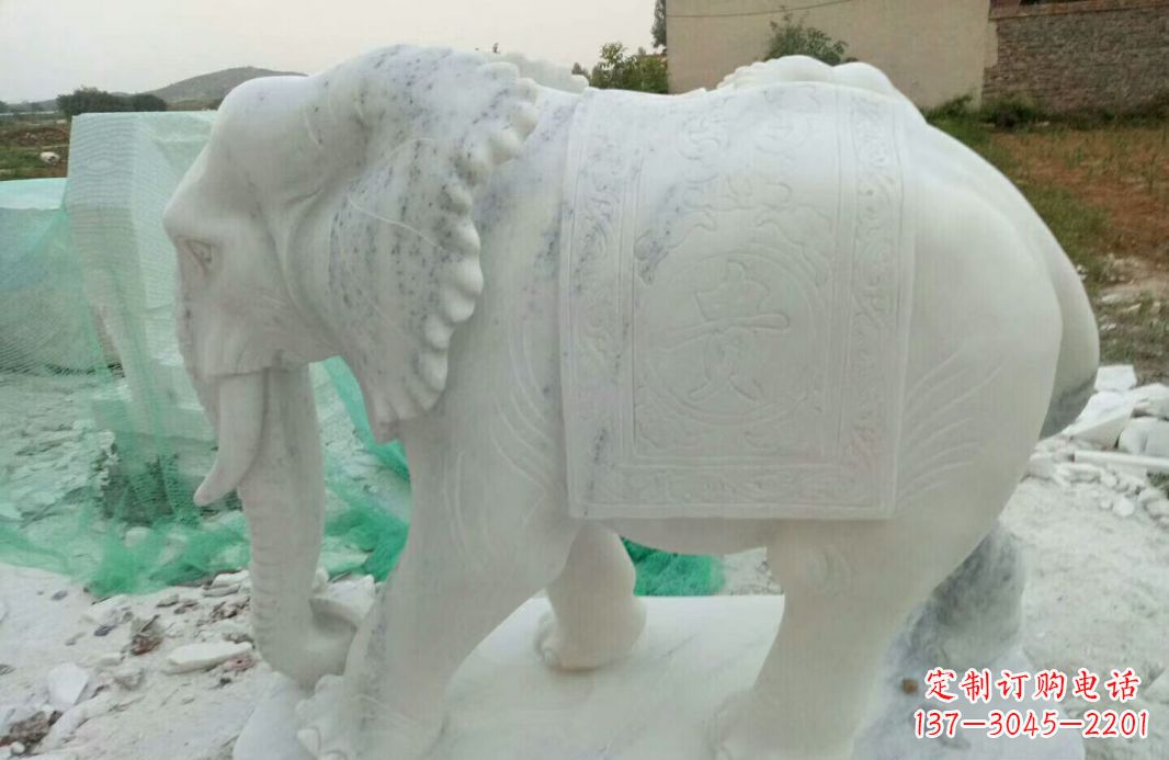 湖北中领雕塑推出的定制高贵大象雕塑,使用优质…