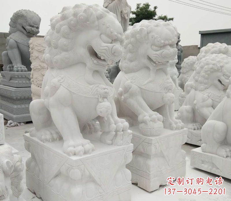湖北流传千古的狮子雕塑