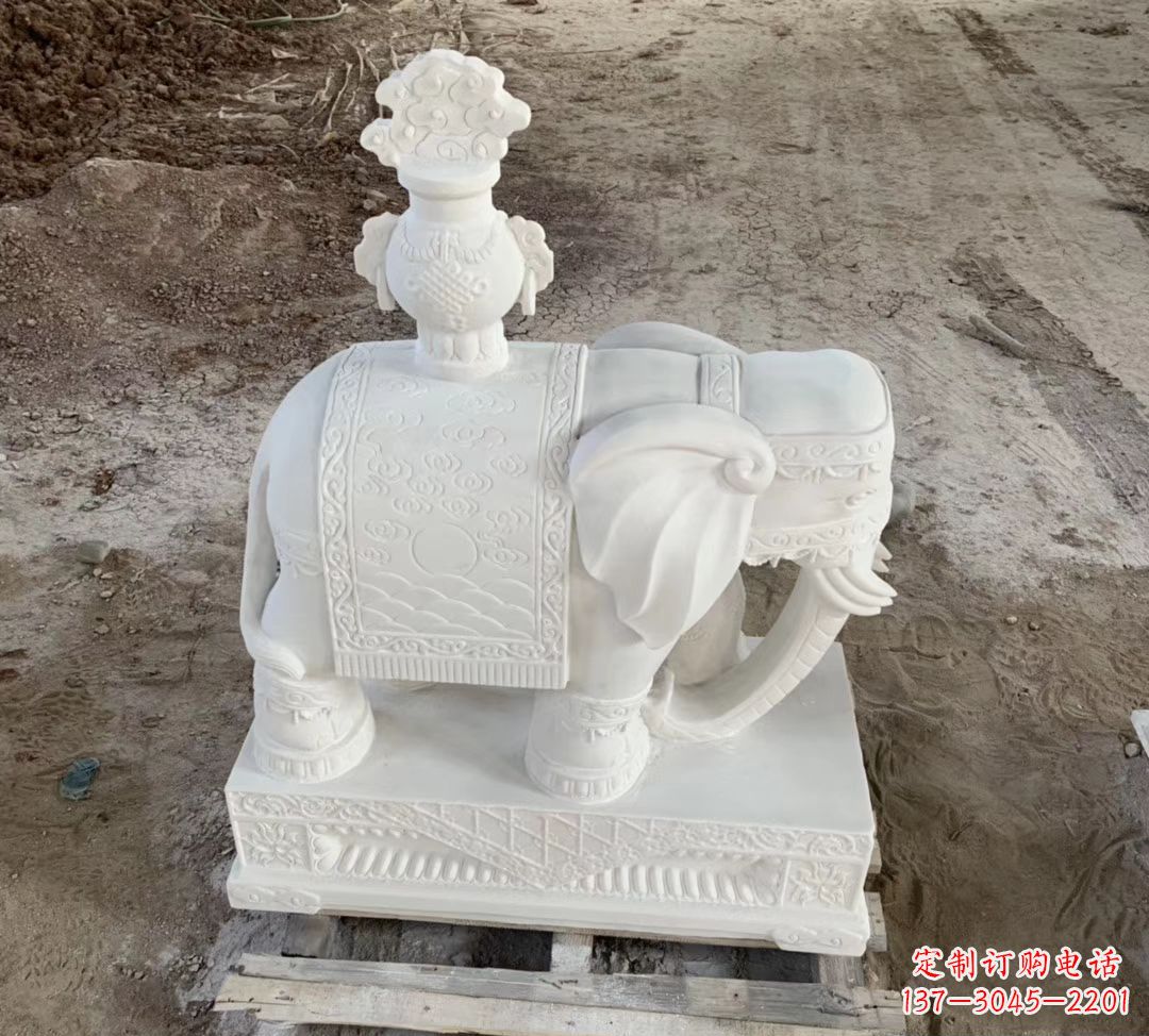 湖北精美绝伦,汉白玉宝瓶雕塑