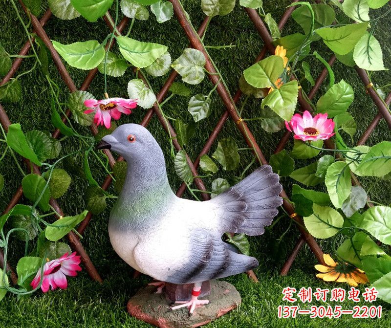 湖北和平鸽不锈钢雕塑