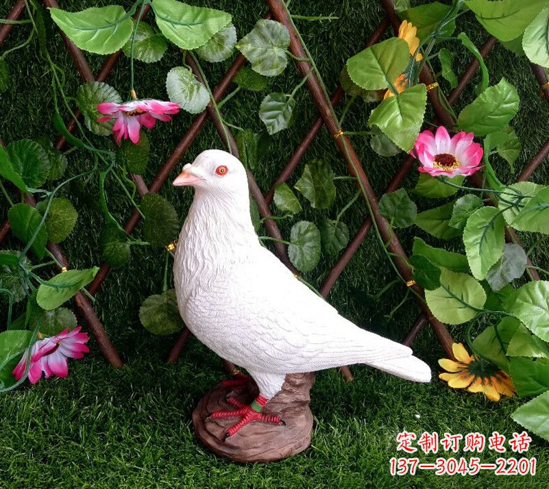 湖北定制雕塑,让和平鸽飞向每一个家庭