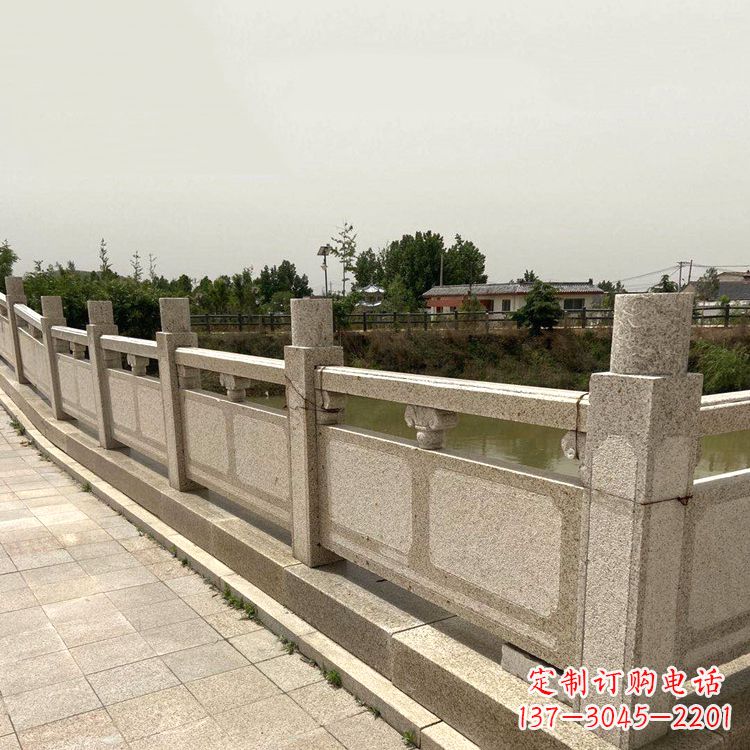 湖北中领雕塑河道石栏板雕塑:定制精美绝伦