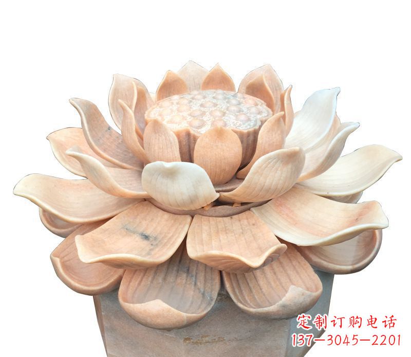 湖北荷花石雕,让您的家居更有特色