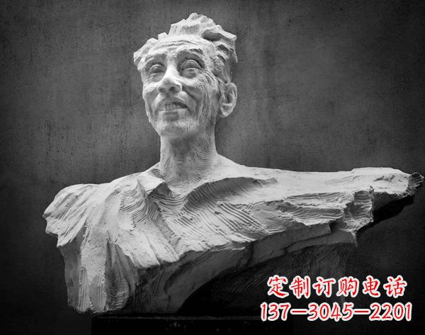 湖北贺绿汀石雕头像——致敬中国当代音乐传奇
